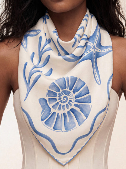 Mediterranean Scarf - Blue | Ettika