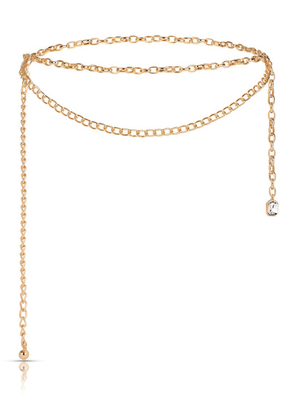 Mixed Chains Belt - Gold Tone | Ettika