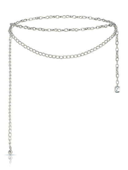 Mixed Chains Belt - Gold Tone | Ettika