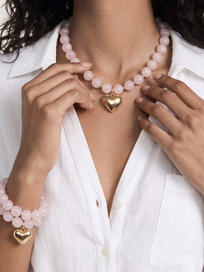 Luck and Love Set in Rose | Ettika