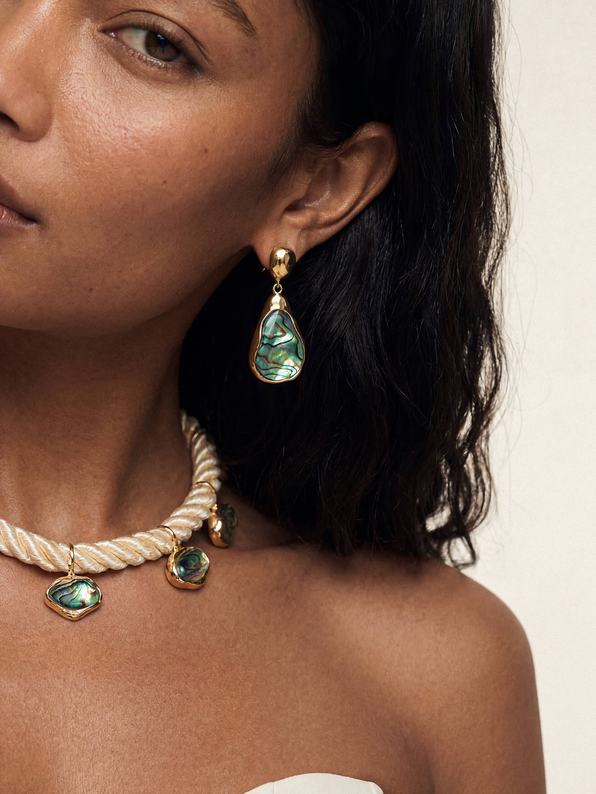 Midnight Luxe Abalone Set | Ettika