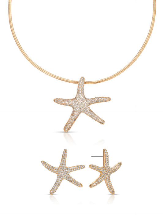 Pavè Starfish Set | Ettika