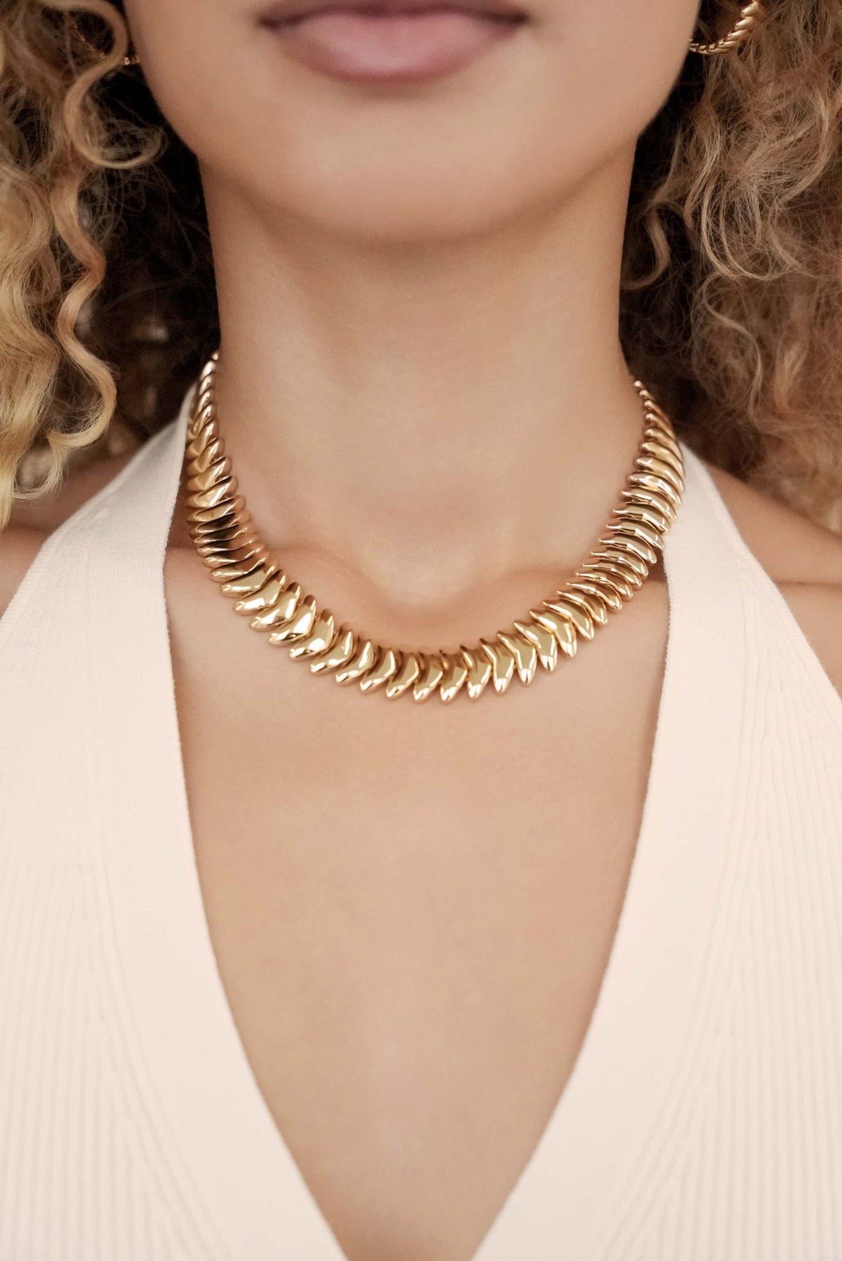 Metal Moderna Large Hoop Set | Ettika