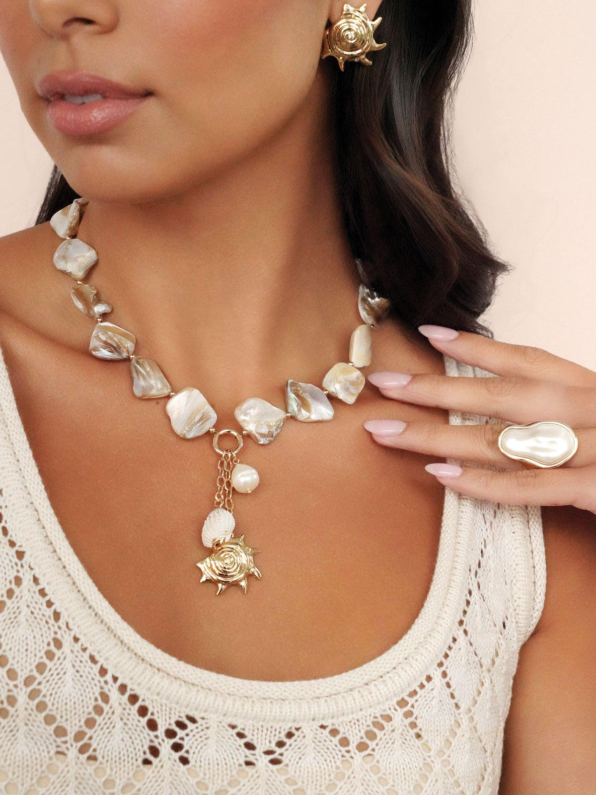 True Shell Sorrento Set | Ettika