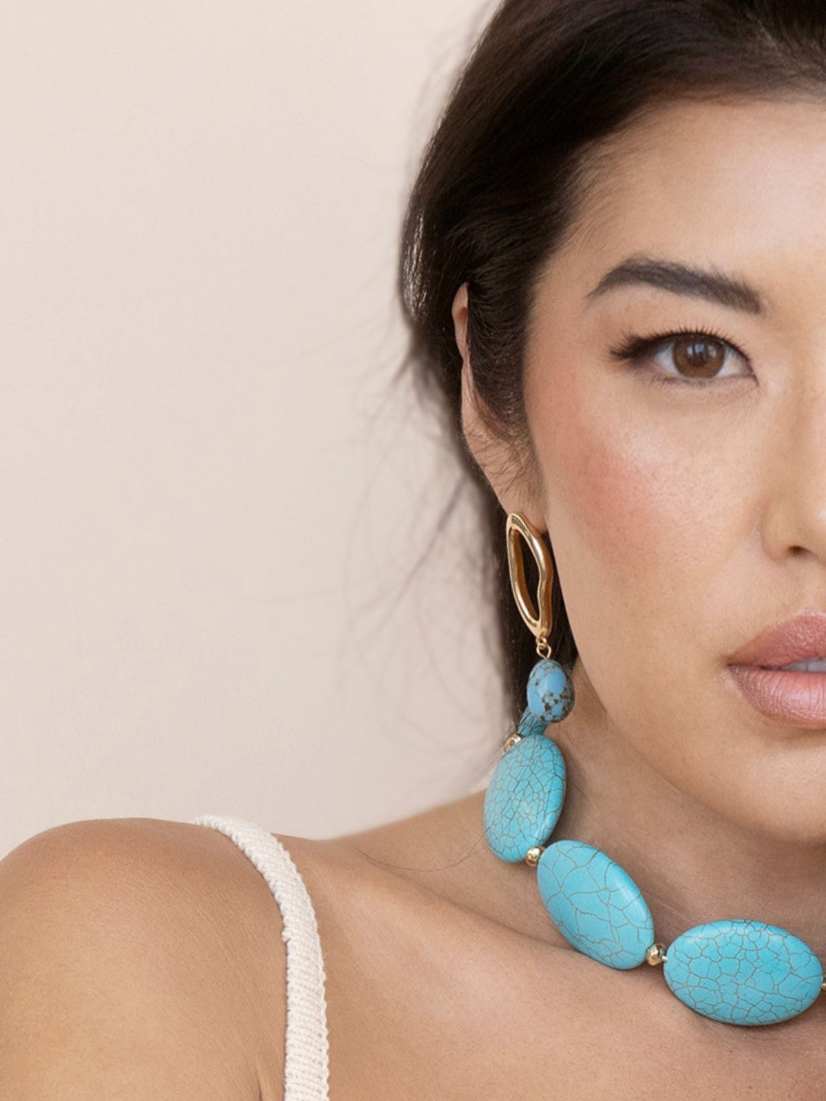 Oval Pop Turquoise Set | Ettika