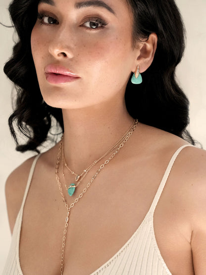 Turquoise Solstice Layered Set | Ettika
