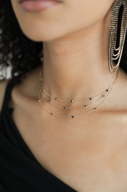 Crystal Fringe Set | Ettika