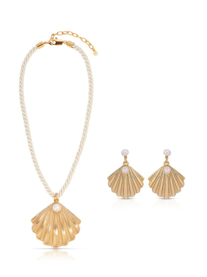 Scallop Shell Set | Ettika