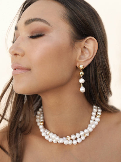 Double Strand Pearl Set | Ettika
