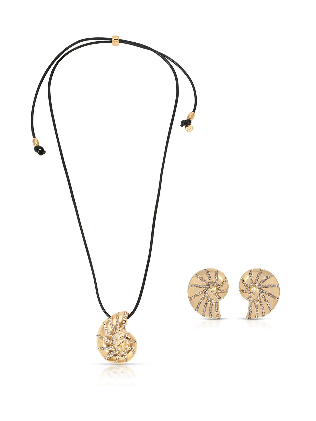 Chunky Nautilus Shell Set | Ettika