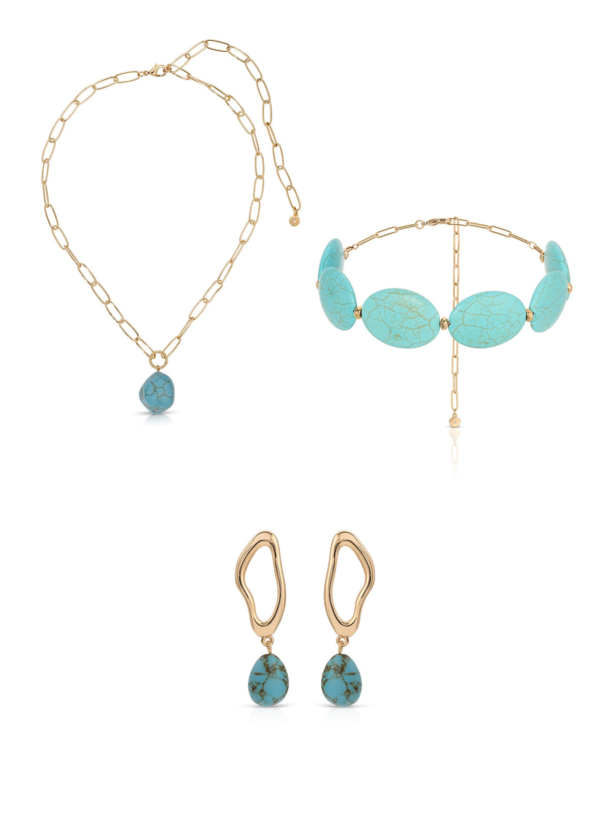 Cascading Turquoise Starter Set | Ettika