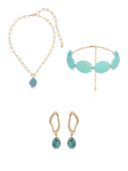 Cascading Turquoise Starter Set | Ettika