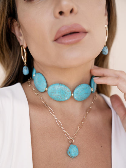 Cascading Turquoise Starter Set | Ettika