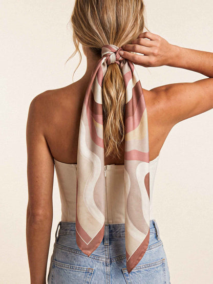 Brown Modern Organica Scarf - Warm Dune | Ettika