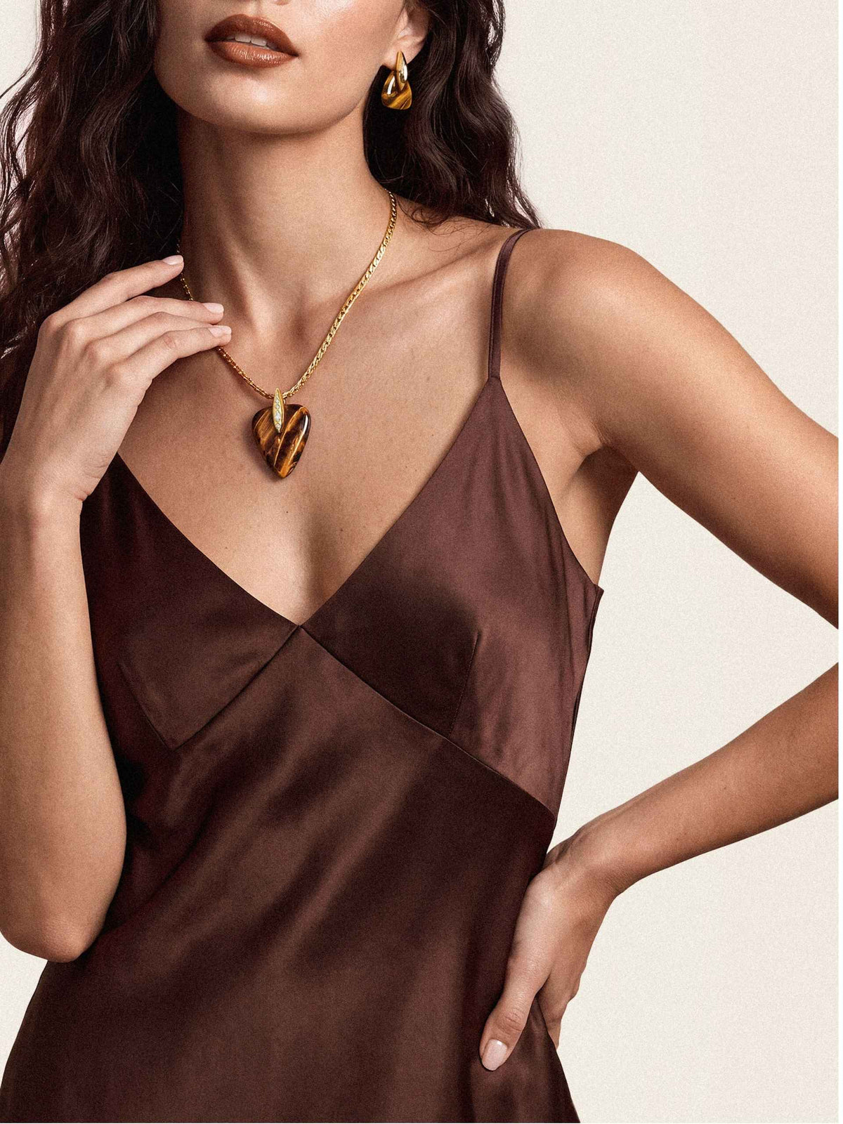 Solstice Set in Tiger's Eye | Ettika