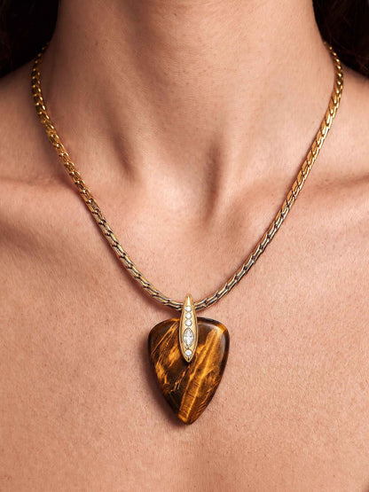 Solstice Set in Tiger's Eye | Ettika
