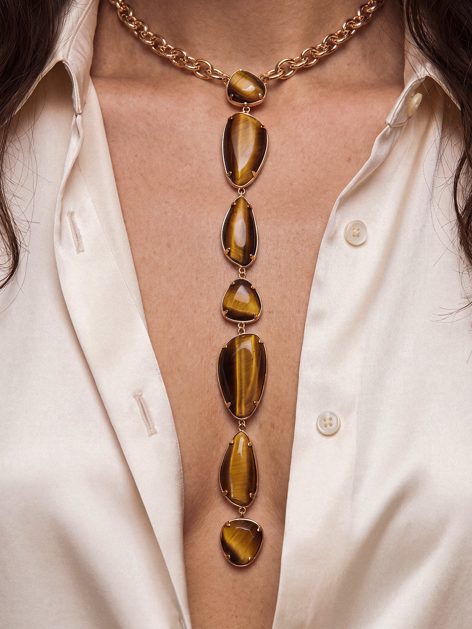 Majestic Desert Set in Tiger’s Eye | Ettika