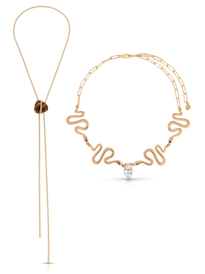 Serpentina Solstice Necklace Set | Ettika