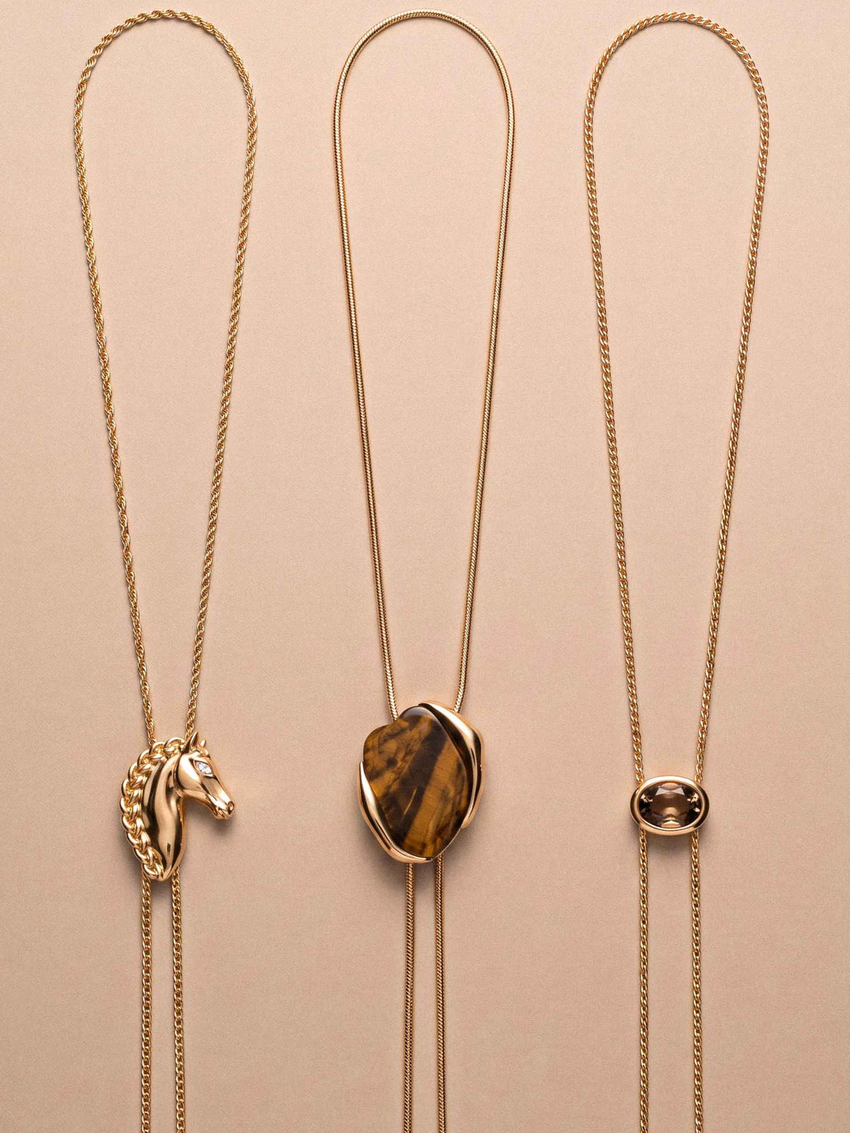 Smokey Quartz Bolo Set | Ettika