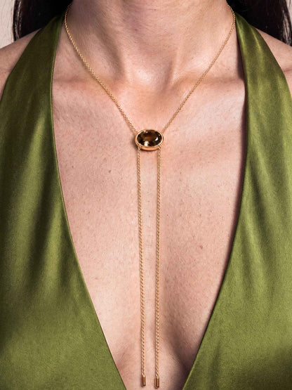 Smokey Quartz Bolo Set | Ettika