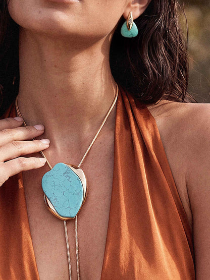 Turquoise Statement Set | Ettika